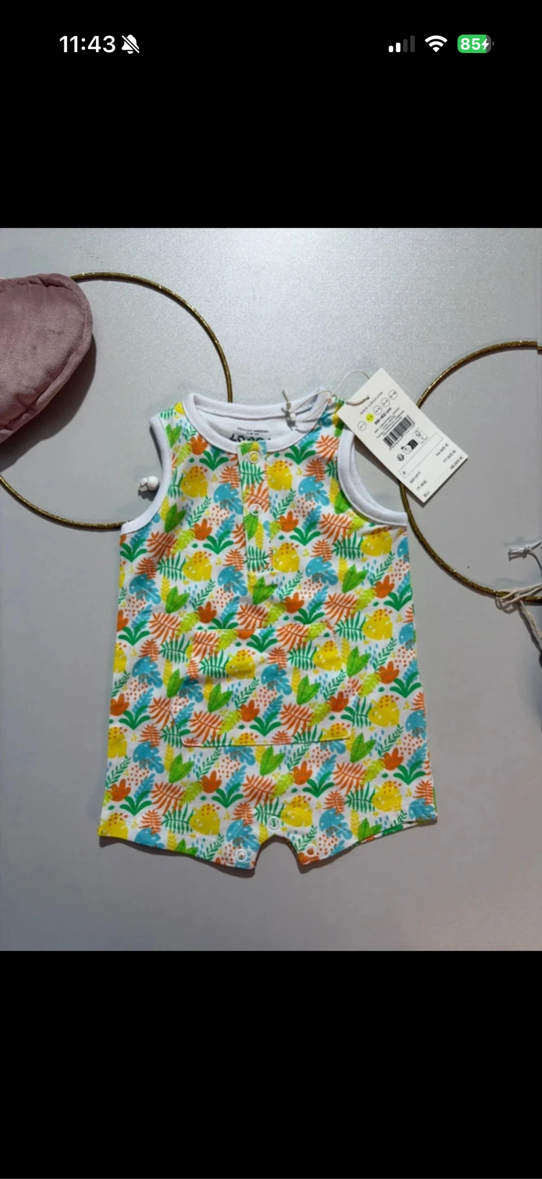 Barboteuse bébé été - neuf - Losan - taille 1/3 mois